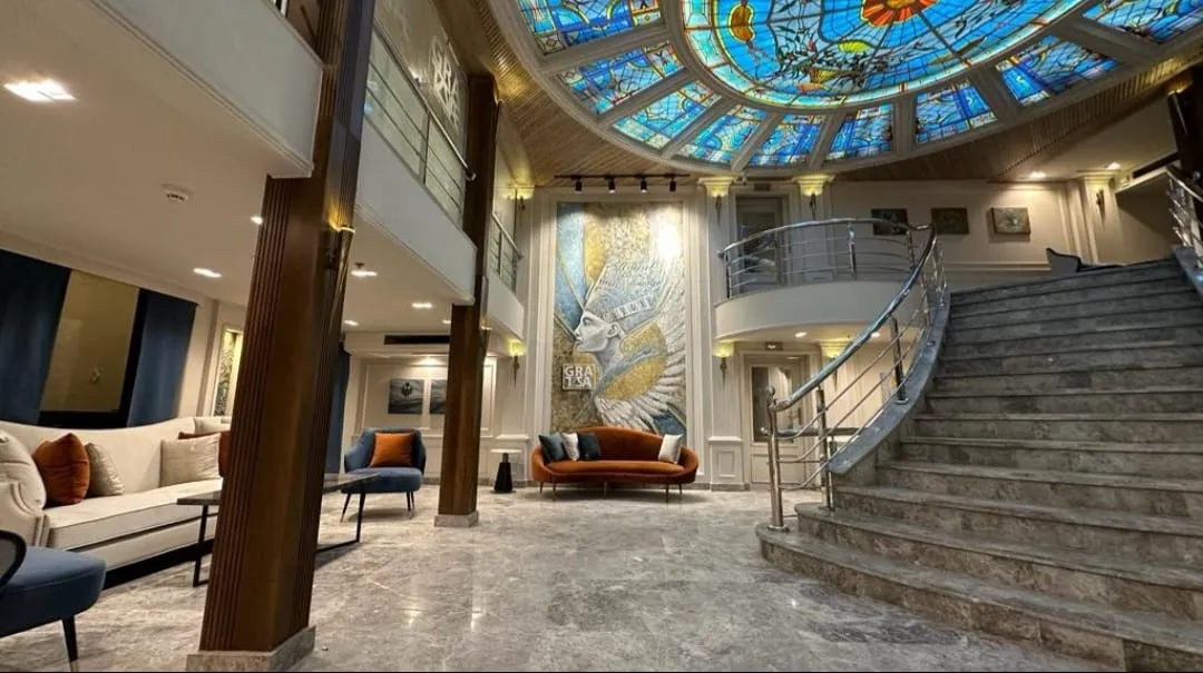 Lobby of the Royal Beau Rivage Nile cruise